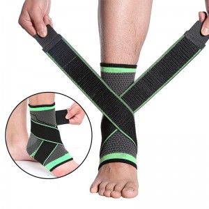 ankle support,Volleyball Basketball Sport Pressure Compression Sleeve Foot Drop Bandaged Ankle Support Brace
