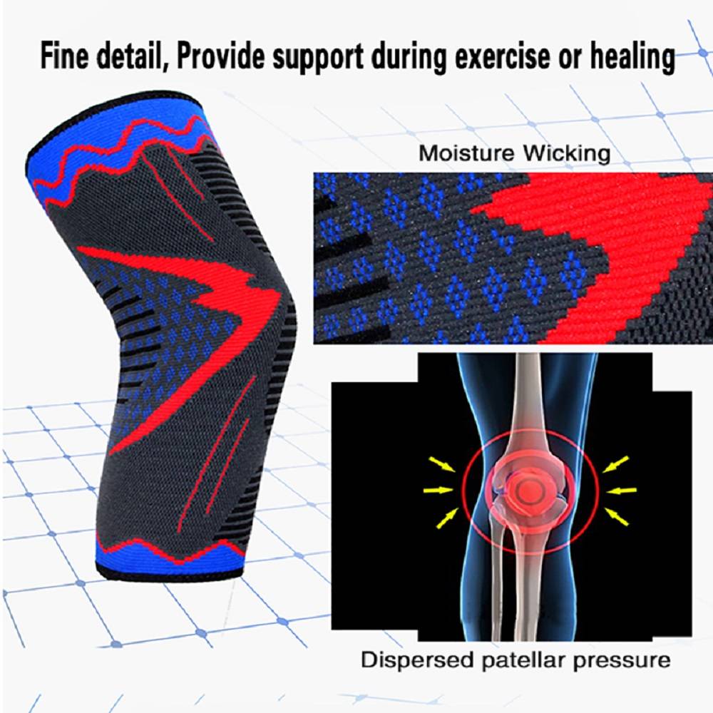 Knee Sleeve Brace,Customized Outdoor Sports neoprene weightlifting knee support