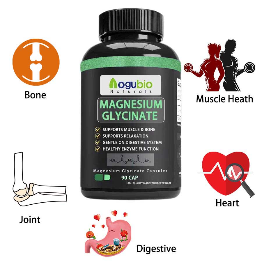 Elevate Your Wellness with Premium Magnesium Glycinate Capsules