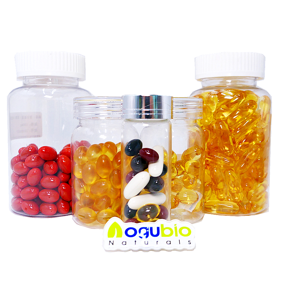 AOGUBIO supply Fish Oil Softgel 1000mg Omega 3 EPA + DHA/ Heart Health OEM Private Label Omega 3 Fish Oil Softgels