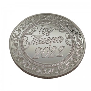Prilagojeni kovanci z zrcaljenimi izzivi in ​​spominki, poljubne velikosti, kateri koli logotip