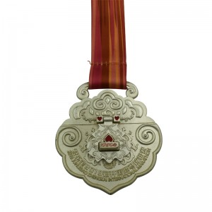 Ngaropea 3D Metal emas pérak parunggu Medali pikeun acara naon, grup naon wae dina logo jeung ukuran naon