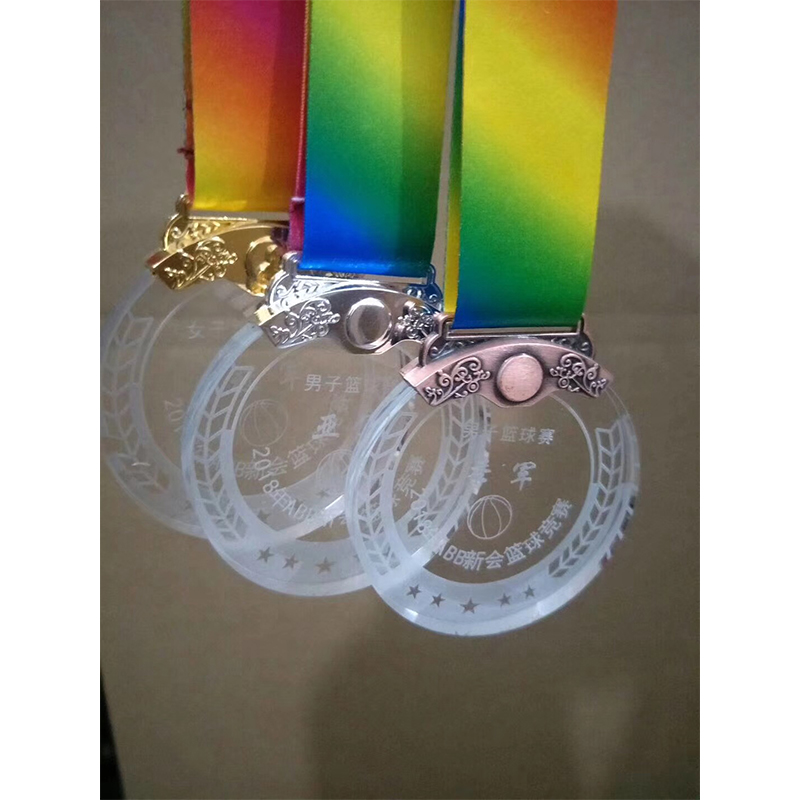 Spersonalizowany Kryształowy Medal na każde wydarzenie, dowolne nagrody