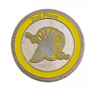 Personliazed Die cast zinc alloy soft enamel challenge coin, ບໍ່ຈໍາກັດຂະຫນາດ, ປະລິມານແລະໂລໂກ້