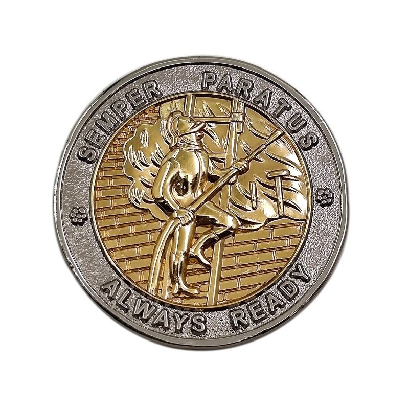 Navy Award Coins Manufacturer –  Bespoken die struck brass,iron enamel challenge coin,any logo,any size  – AoHui