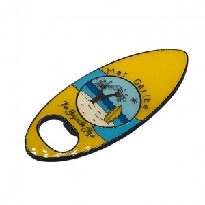 Ngaropea Warna-warni Surfboard Bentuk Kulkas Souvenirs