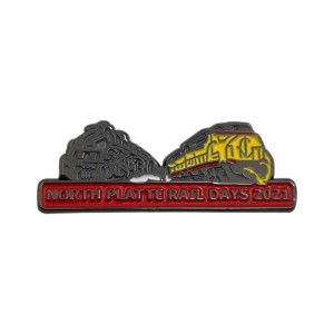 Customized soft enamel lapel pin badge,no limits on logo and shape