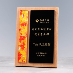 Customized Premium Wooden Trophy