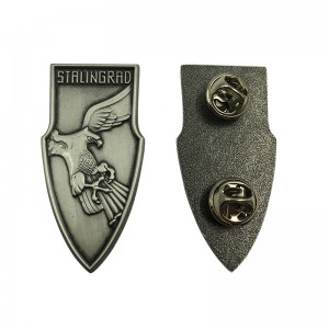 Custom die struck lapel pin badge,any logo,any shape