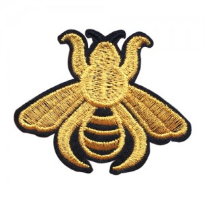I-Premium Golden Thread Military Embroidery Patch