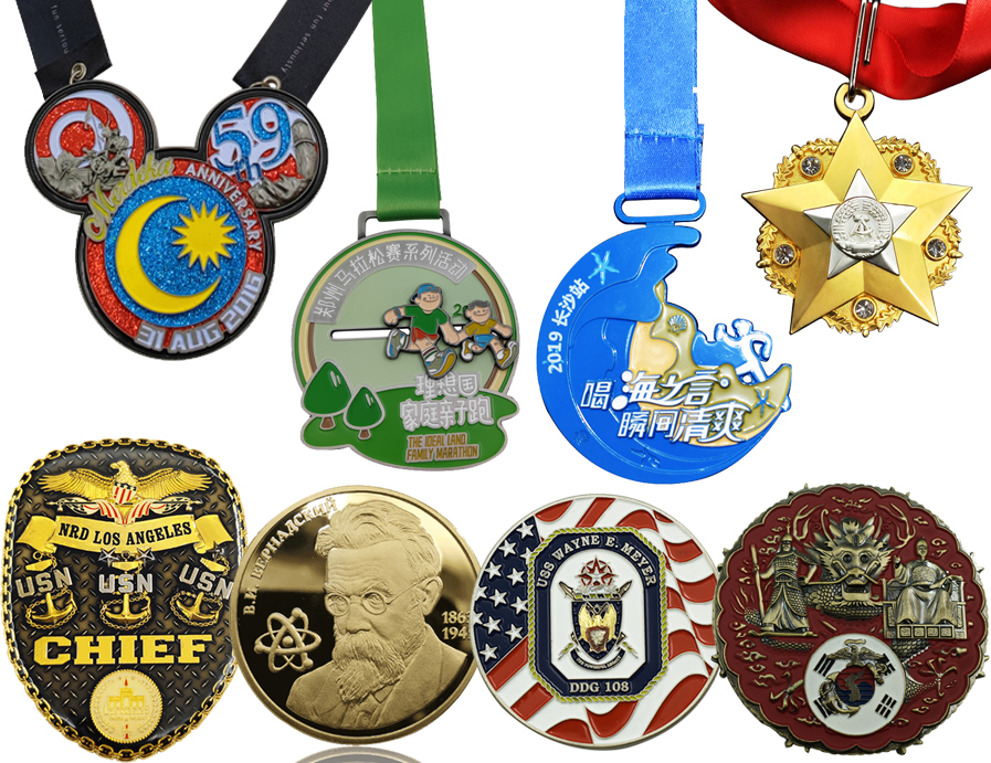 Medali jeung koin acara