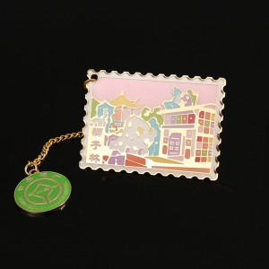 Nahiangay nga Saudi Arabia Brass Silver Bookmark nga adunay mga Tassel