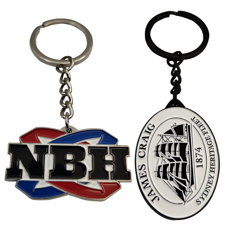 Customized all kinds of soft enamel keychain in any color,size,logo Featured Image