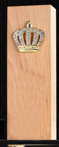Yakagadzirirwa Premium Wooden Trophy ine Metal Decoration