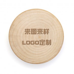 Magneti da frigo in legno souvenir con logo personalizzato