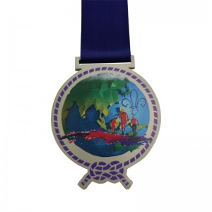 Medali Maalum za Metali za Boston Virtual Nusu Marathon