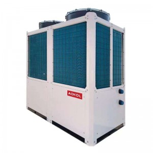Commercial DC Inverter Modular Air To Water Heat Pump  40kW ~175kW