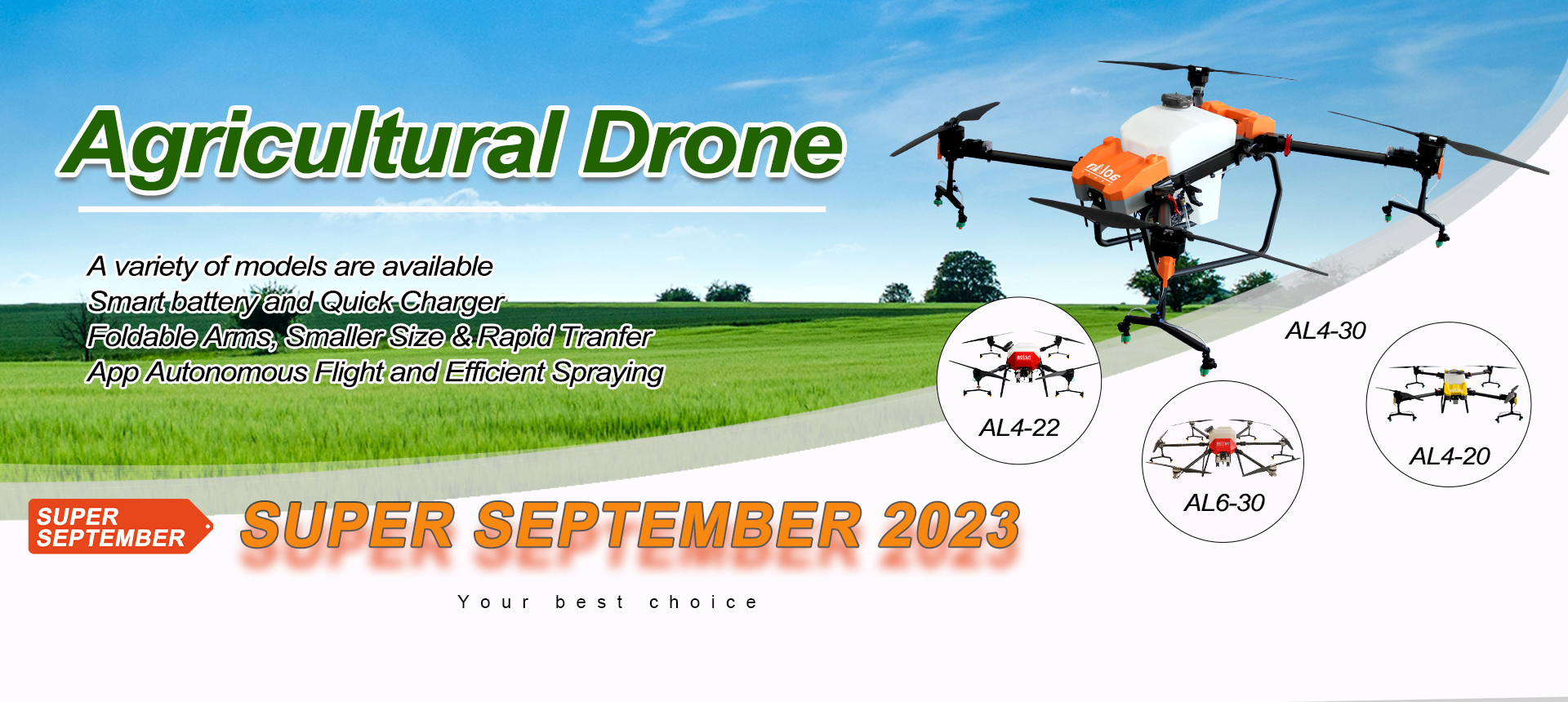 agriculture sprayer drone