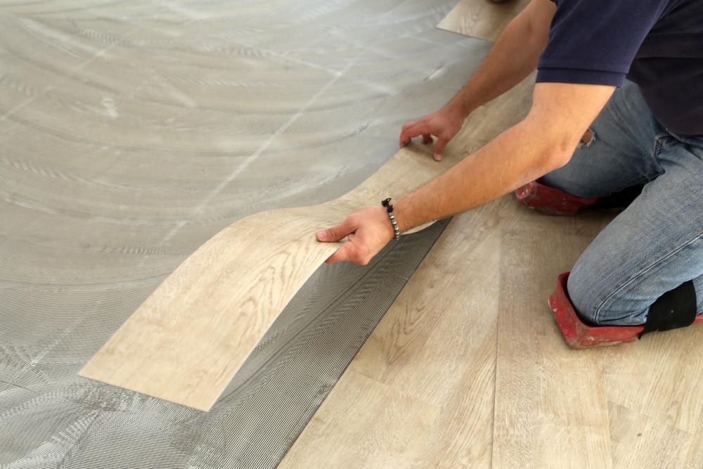glue down flooring