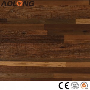 China Wholesale Interlocking Spc Flooring Tile Pricelist –  SPC Floor Teakwood – Aolong
