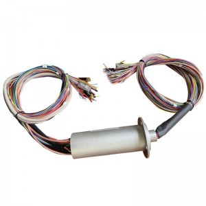 Professional China Carbon Brush Slip Ring Rotary Joint Electrical Connector - ADC44-2SDI-2E Ethernet and Dual High Definition( HD) Video Slip Ring Capsule – AOOD