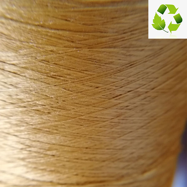 Factory Promotional Pe Pp Pet Nylon - 100% GRS Dope Dyed Raw White Recycled Bottle Polyester PET PES Filament Yarn FDY DTY POY ATY BCF OE Vortex Blended RPES Yarn – AOPOLY