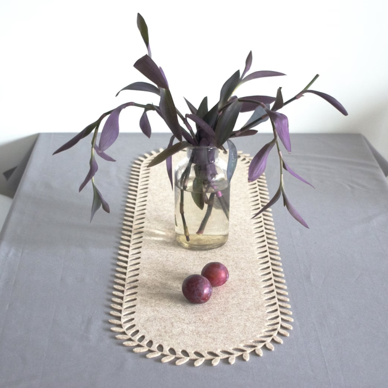 Eco-friendly Table Mats များသည် Slip Heat Resistant Felt Placemats Coaster ဖြစ်သည်။