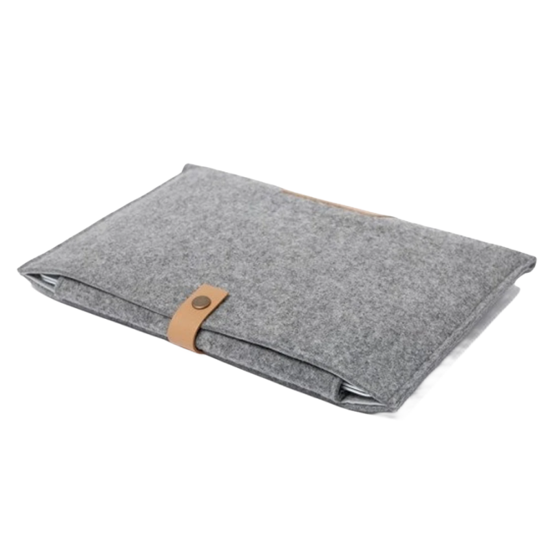 Деловой фетровый чехол для ноутбука, тонкий конверт для ноутбука, чехол с застежкой, защитная сумка для переноски ноутбука