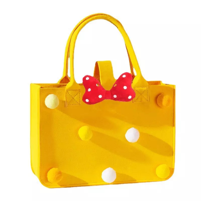 Προσαρμοσμένο δώρο χαριτωμένο κινούμενα σχέδια μοντέρνα τσάντα τσάντα για ψώνια