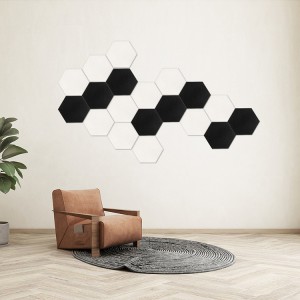 High Quality Felt Acoustic Panels - PET polyester felt acoustic wall panels soundproof – Renshang