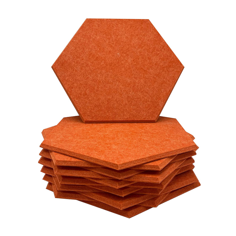 DIY Hexagon Sound Insulation Board Great for Wall Decoration and Acoustic Treatment