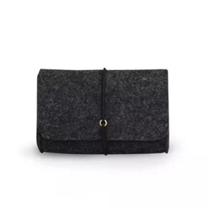 Low price for Felt Laptop Book Bags - Custom mouse pouch organizer charger case felt mobile phone case bag – Renshang