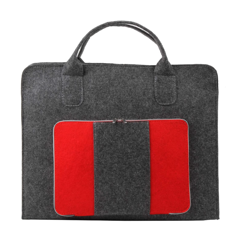 Multifunctional business felt handbag, notebook computer felt bag