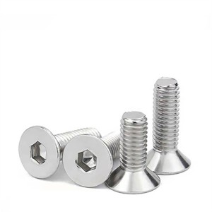 Best Selling China Stainless Steel Countersunk Head Socket Head Bolts