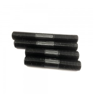 Trending Products China Fastener Hardware Wholesale High Quality Strength Carbon Steel Double End Ended Threaded Stud Bolts