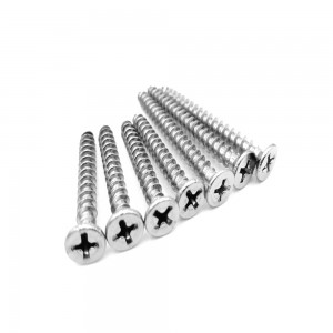 Hot sale stainless steel Phillips flat head screws