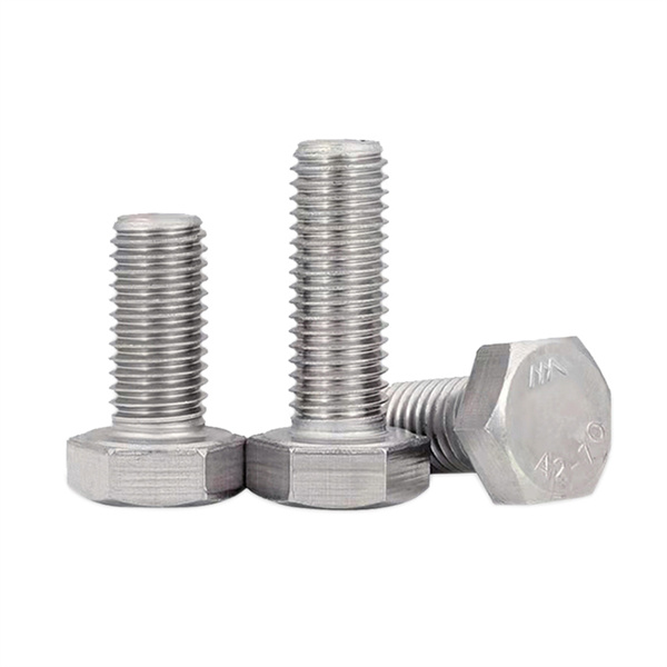 201/304/316/2205/2507/310S Stainless Steel Hexagon Head Bolt Featured Image