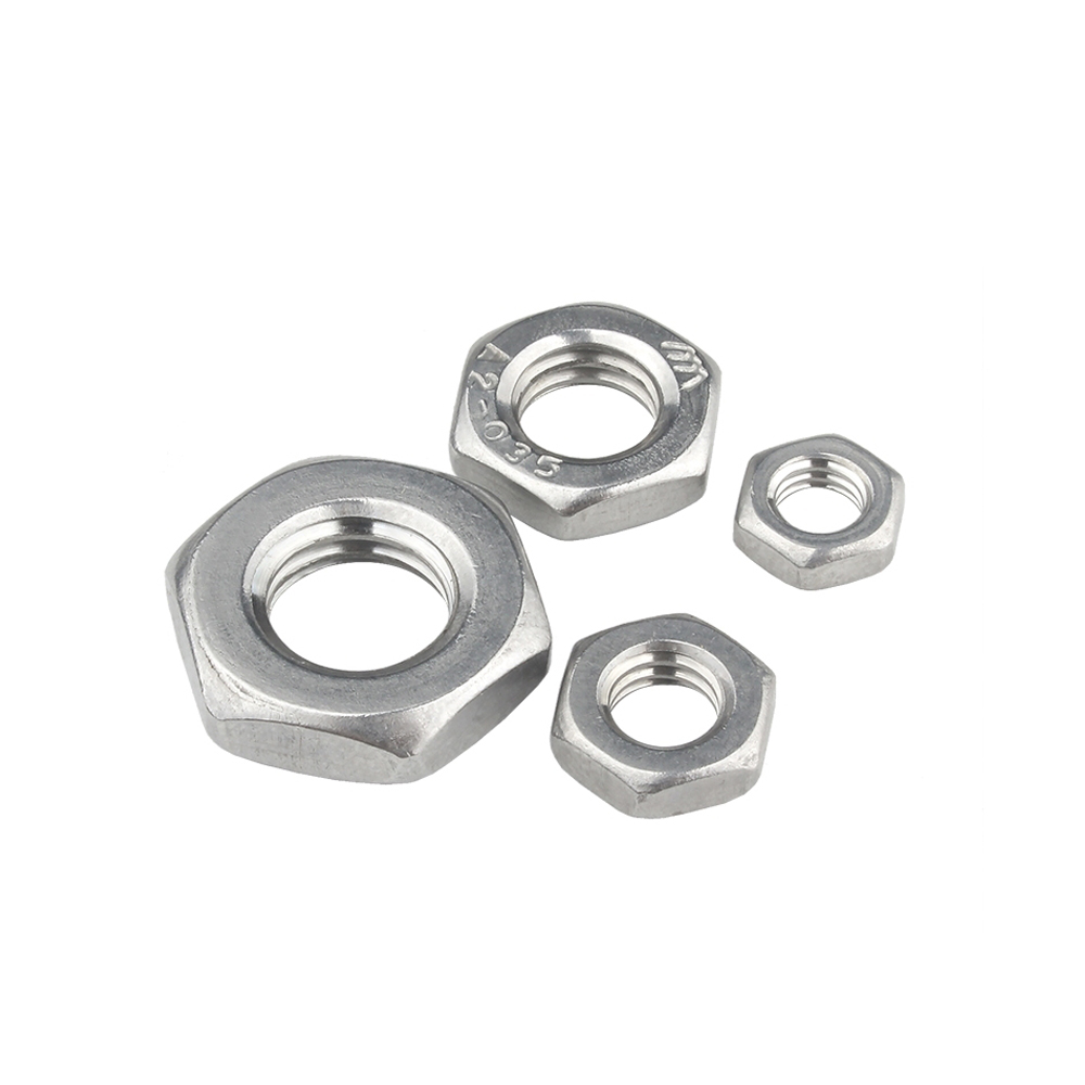 Stainless Steel Hexagon Thin Nut