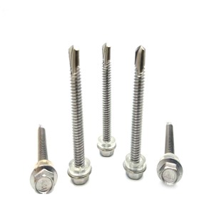 Discount wholesale Stainless Steel Hexagonal Drill Screw