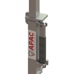 Concrete Frame Full Height Edge Protection Compression Post