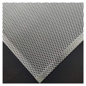 Rete metallica espansa per pavimentazione in metallo espanso con foro diamantato