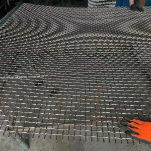 Мрежаста мрежа од нерђајућег челика са плетеном жицом за рударство