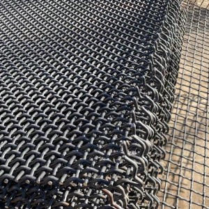 Stainless vy Crimped Wire Tenona Mining Screen Mesh Board