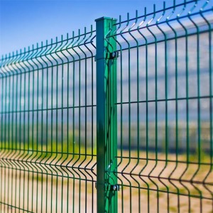 Suvirinta tinklinė tvora 3D vielinė tvora sodo tvora
