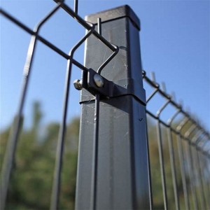 Welded Mesh Fence 3D Wire Fence ຮົ້ວສວນ