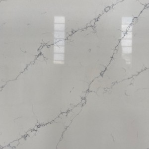Modern Quartz Countertops /More white texture background and black lines /Calacatta Quartz Stone(ITEM: APEX-2005 APEX-2010 APEX-2011 APEX-5015 APEX-8690)