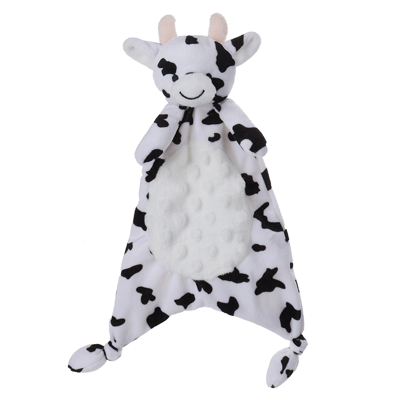 China Apicot Lamb Plush Toy Bub-Cow Security Blanket Baby Lovey Stuffed  Animal Manufacturer and Supplier | LERONG TOYS