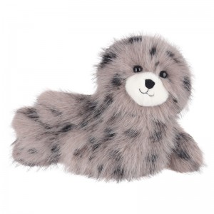Apricot Lamb Fascinating Spotted Seal-Taupe Stuffed Animal Soft Plush Toys