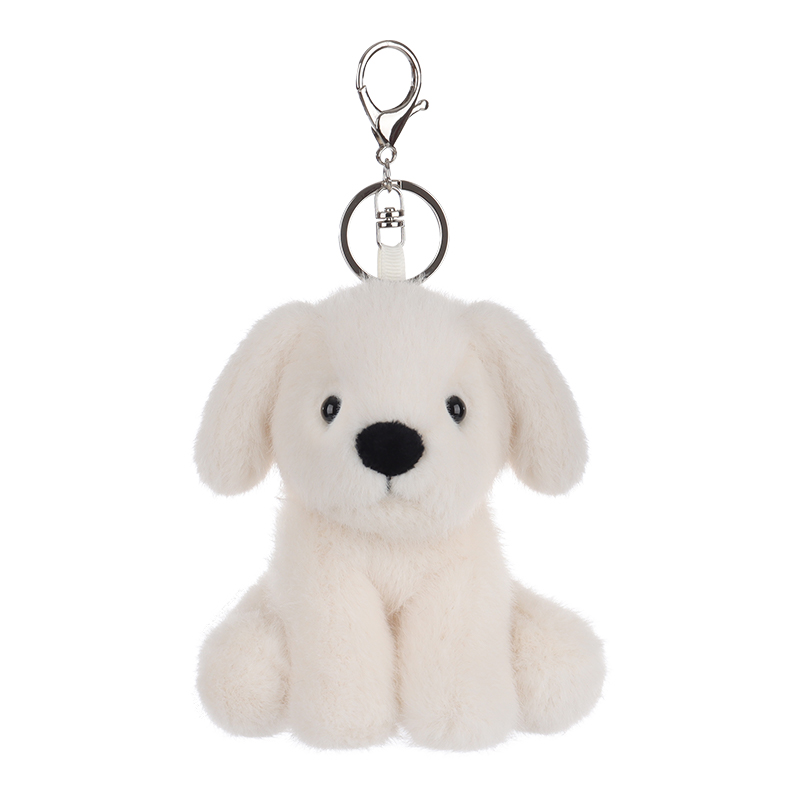 Apricot Lamb® Cream Labrador Key Chain Stuffed Animal Soft Plush Toys