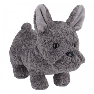 Apricot Lamb® Charming French Bulldog – Silver Gray Stuffed Animal Soft Plush Toys